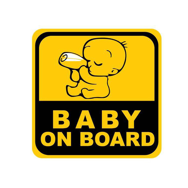 برچسب بدنه خودرو طرح بیبی کد 1313