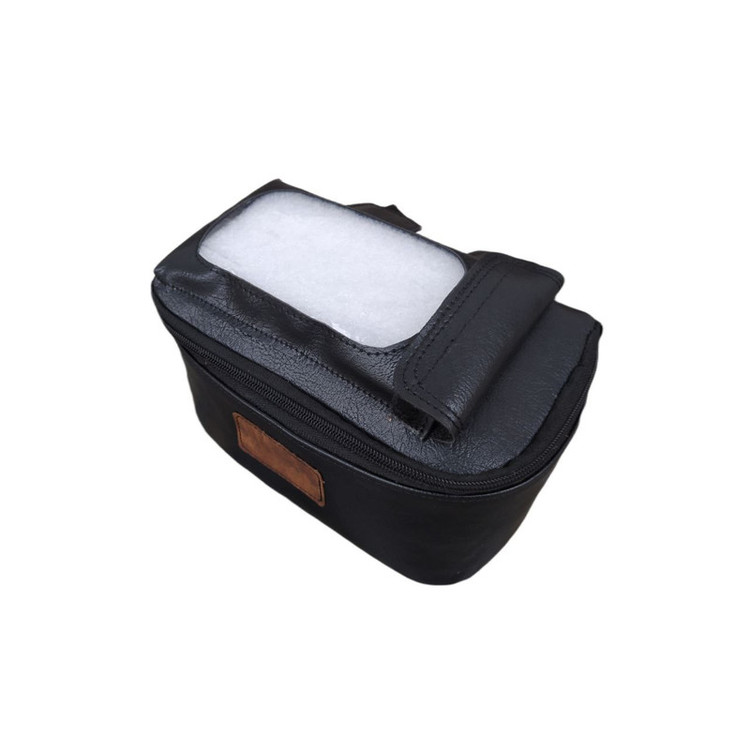 کیف موتورسیکلت سیلور مدل زیپدار چرمی 23c