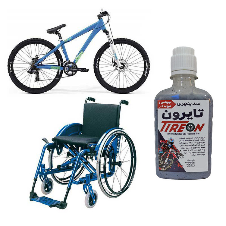 ژل ضدپنچری موتورسیکلت و دوچرخه تایرون مدل T22N وزن 200 گرم