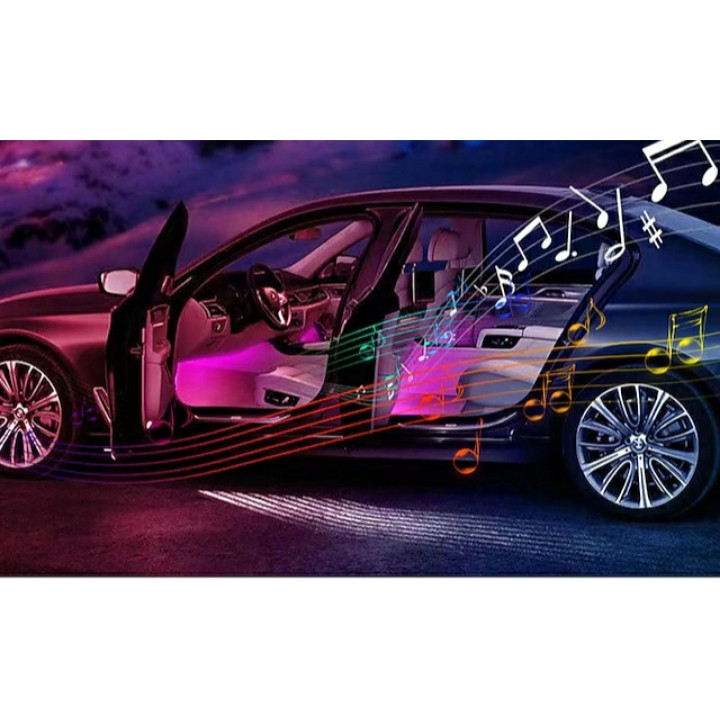 کیت نورپردازی داخل خودرو دریم لایت مدل musical