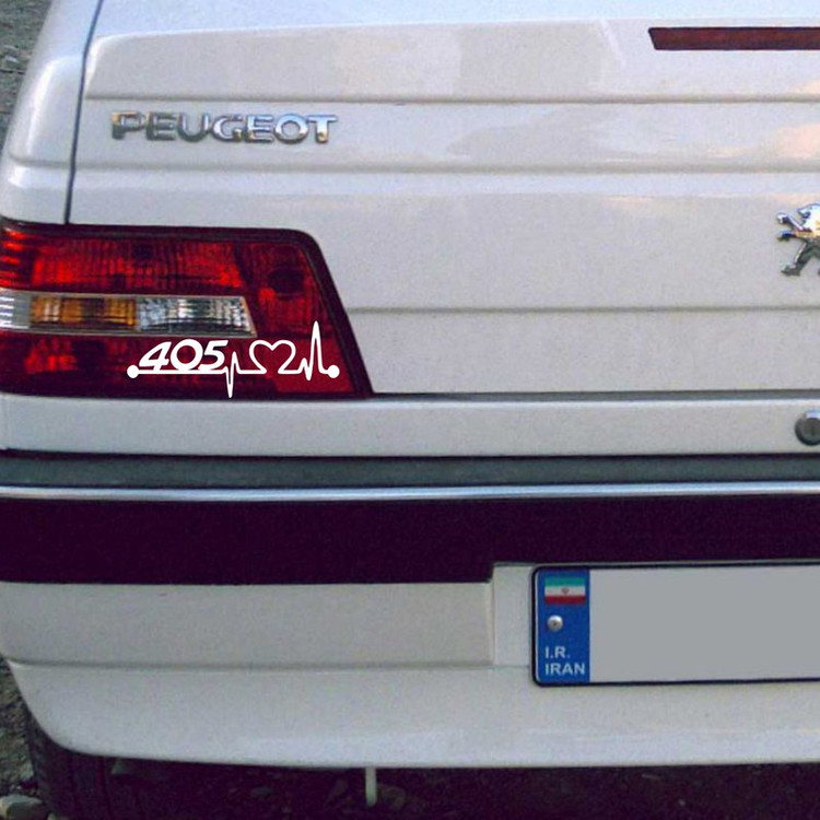 برچسب بدنه خودرو ماتریسیو طرح ماشین 405 کد M241 مجموعه 3 عددی