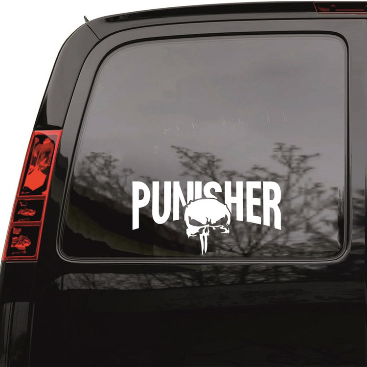 برچسب بدنه خودرو ماتریسیو طرح Punisher کد M201
