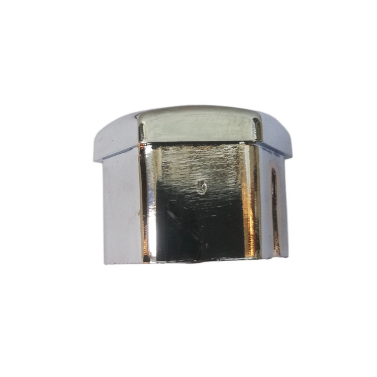 گل پیچ رینگ خودرو طرح روکش استیل مدل size 19 بسته 16 عددی
