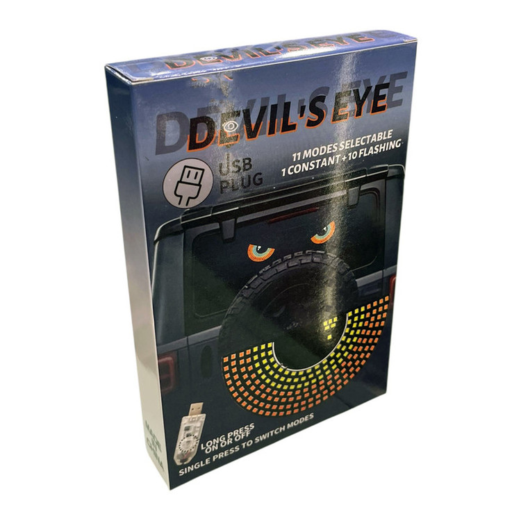 چراغ ال ای دی تزیینی پشت شیشه خودرو مدل چشم EYELIGHT کد 06 بسته دو عددی