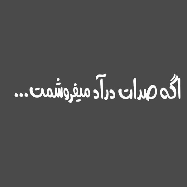 برچسب بدنه خودرو طرح صدات درآد