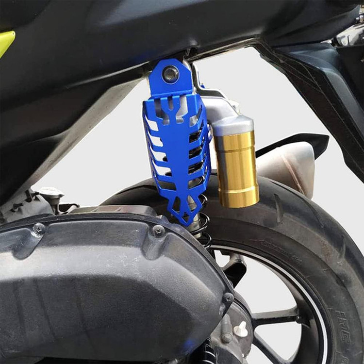 محافظ و کاور کمک فنر موتور سیکلت وارون مدل W-38-BLU بسته 2 عددی
