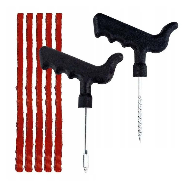 کیت پنچر گیری لاستیک خودرو مدل تیوبلس کد 2095 بسته 7 عددی