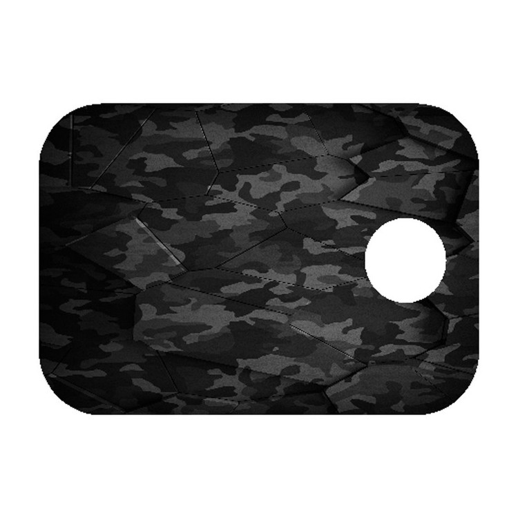 برچسب باک خودرو رایسان طرح ارتشی کد sk003