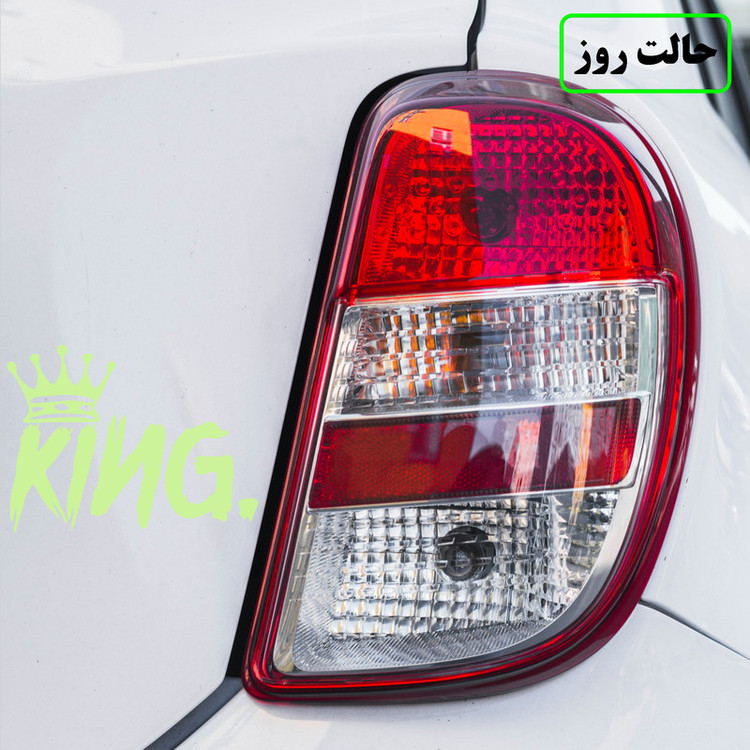 برچسب بدنه خودرو مدل شب تاب طرح کینگ کدCK