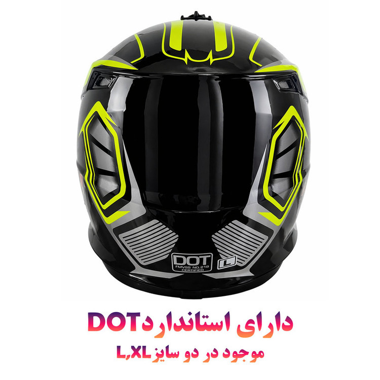 کلاه کاسکت فک ثابت مدل موتوکراس کد FIRST ADVENTURE
