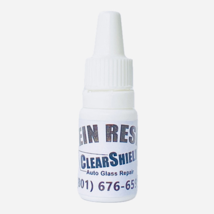 چسب ترمیم کننده شیشه خودرو کلرشیلد مدل thin-resin حجم ۱۰ میلی لیتر