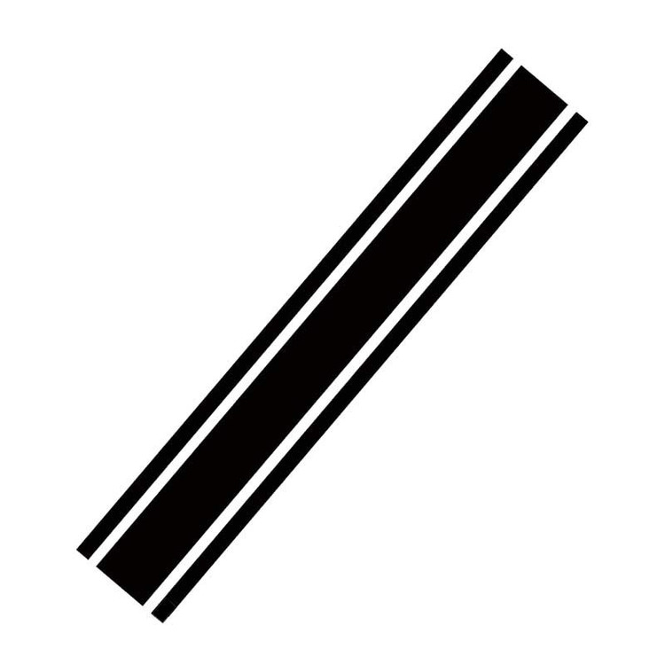 برچسب بدنه خودرو مهدیار طرح اسپرت کد SP001M
