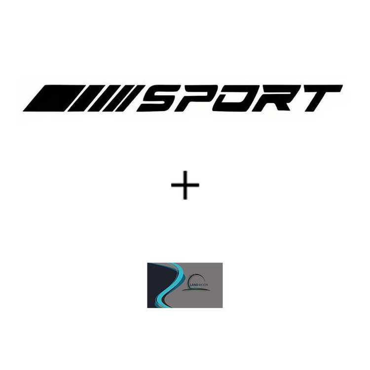 برچسب بدنه خودرو لندمون طرح Sport کد SP004 M