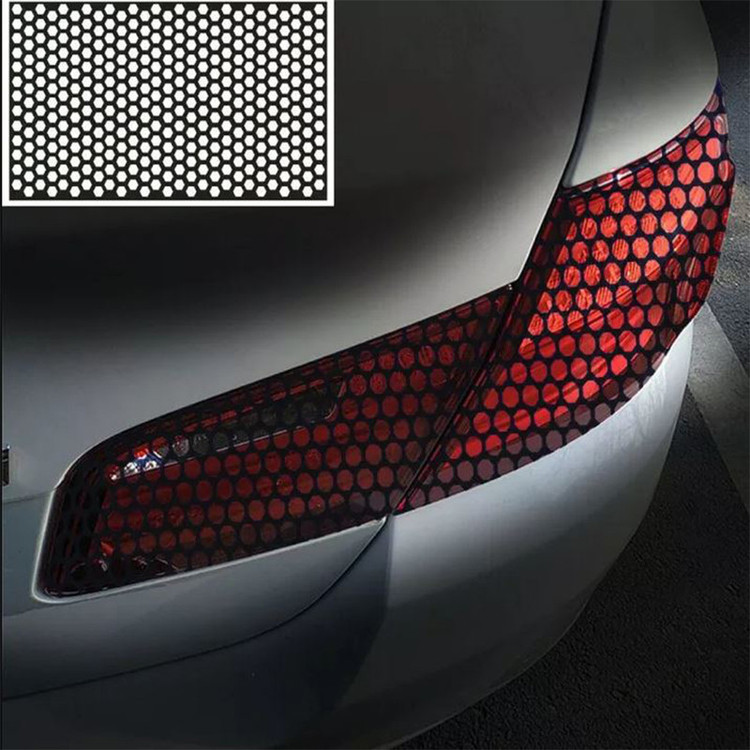 برچسب بدنه خودرو اسپرت غدیر طرح Hexagon carbon کد 01