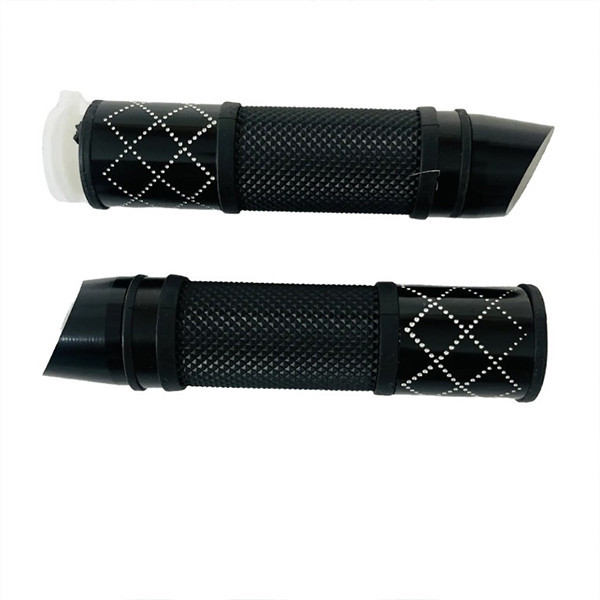 لاستیک سر دسته فرمان موتور سیکلت وارون مدل A-116-BLK بسته 2 عددی