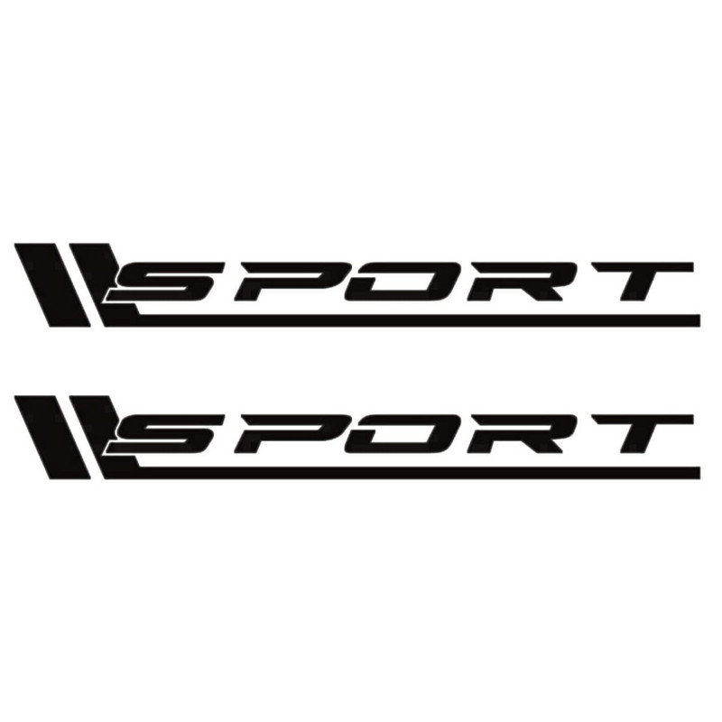 برچسب بدنه خودرو شیپرس طرح SPORT کد Ss008M بسته دو عددی