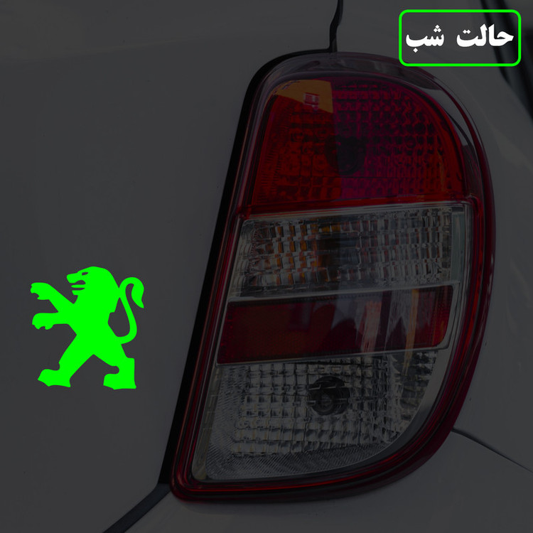 برچسب بدنه خودرو مدل شب تاب کد CK