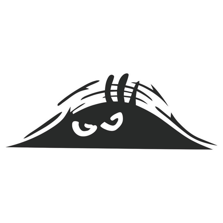 برچسب بدنه خودرو طرح درب عقب مدل k2004