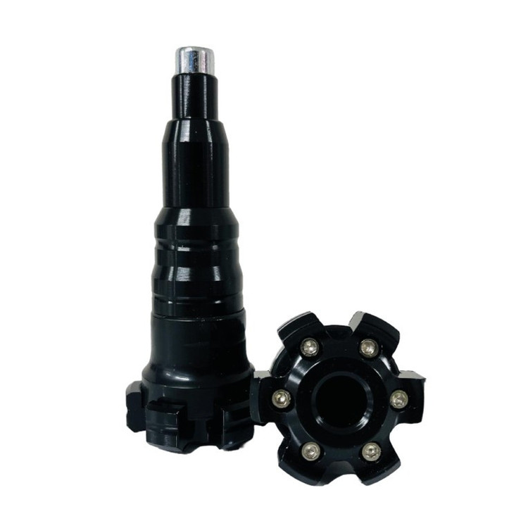 پروتکشن بدنه موتور سیکلت وارون مدل CNC ستاره ای کد B-41-BLK بسته 2 عددی