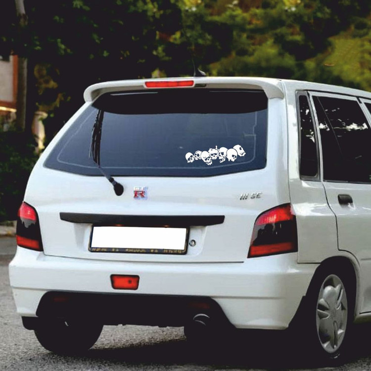 برچسب بدنه خودرو طرح اسکلت کد mso271