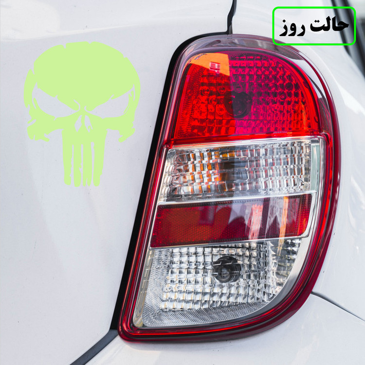 برچسب بدنه خودرو مدل شب تاب طرح پانیشر کدCK