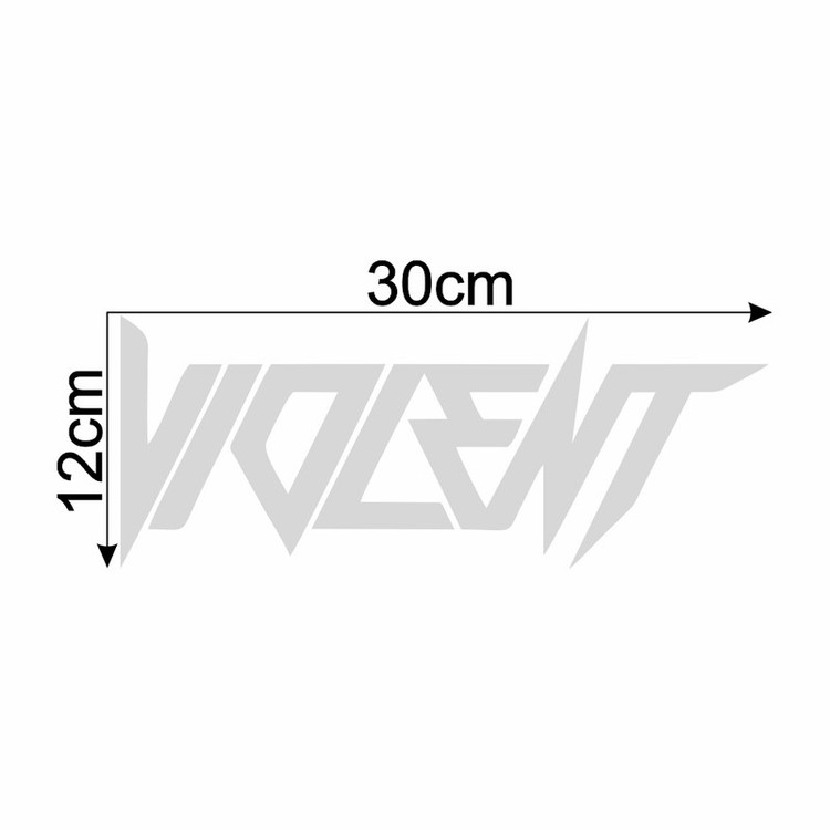 برچسب بدنه خودرو ماتریسیو طرح Violent کد M160