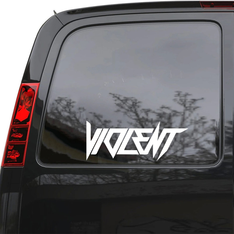 برچسب بدنه خودرو ماتریسیو طرح Violent کد M160