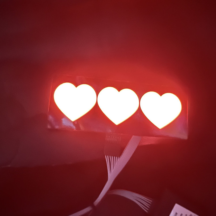 اکولایزر شیشه عقب خودرو باطری خور مدل HEART