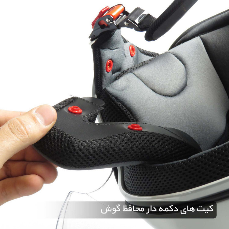 کلاه کاسکت بدون فک طرح DINO کد 2130