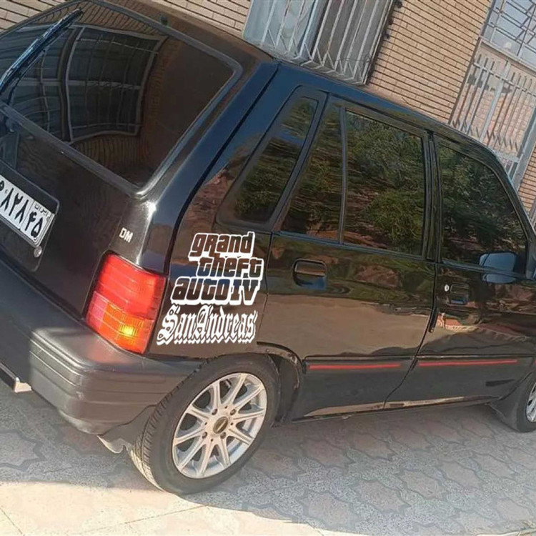 برچسب بدنه خودرو جی تی ای سن آندریاس کد A001Z VG0