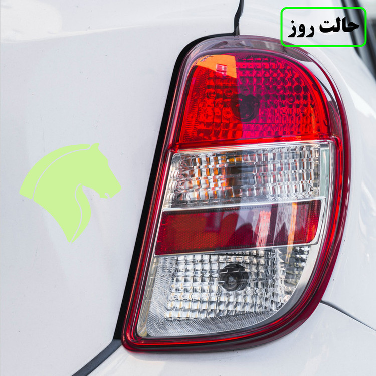 برچسب بدنه خودرو مدل شب تاب کد CK