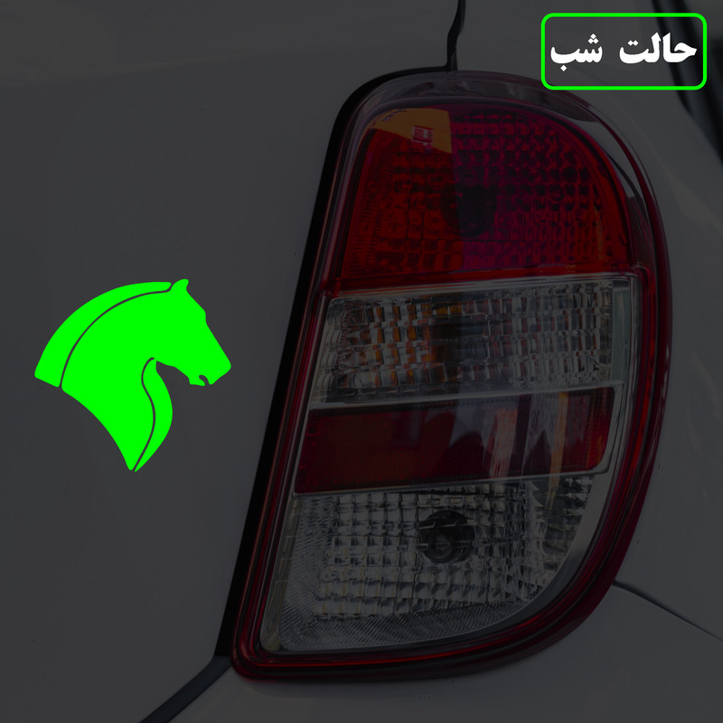 برچسب بدنه خودرو مدل شب تاب کد CK