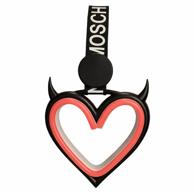 آویز تزئینی خودرو مدل MOSCHINO