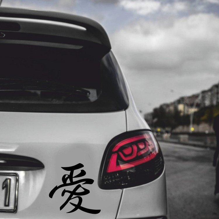 برچسب بدنه خودرو مدل ژاپنی کد sr21