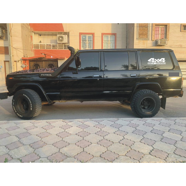 برچسب بدنه خودرو لیزارد مدل آفرود طرح 4x4 کد LZD-767