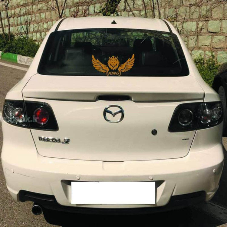 برچسب بدنه خودرو بال طلایی کد SB101T