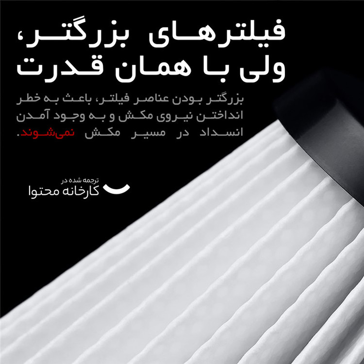 فیلتر جارو شارژی خودرو بیسوس مدل VCAQ020113 بسته 2 عددی