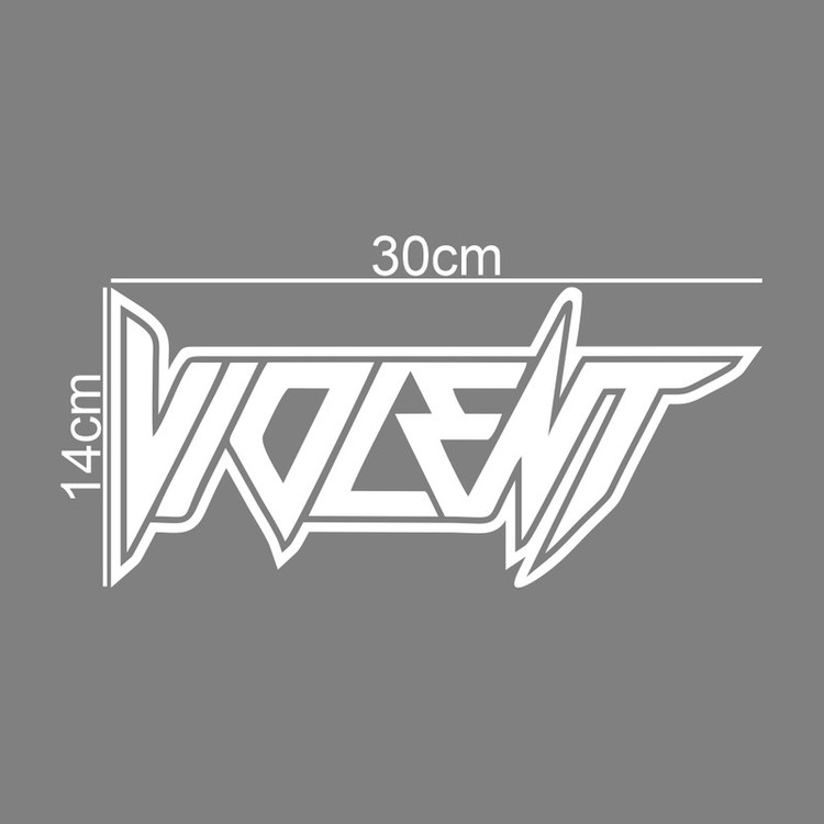 برچسب بدنه خودرو ماتریسیو طرح Violent کد M237