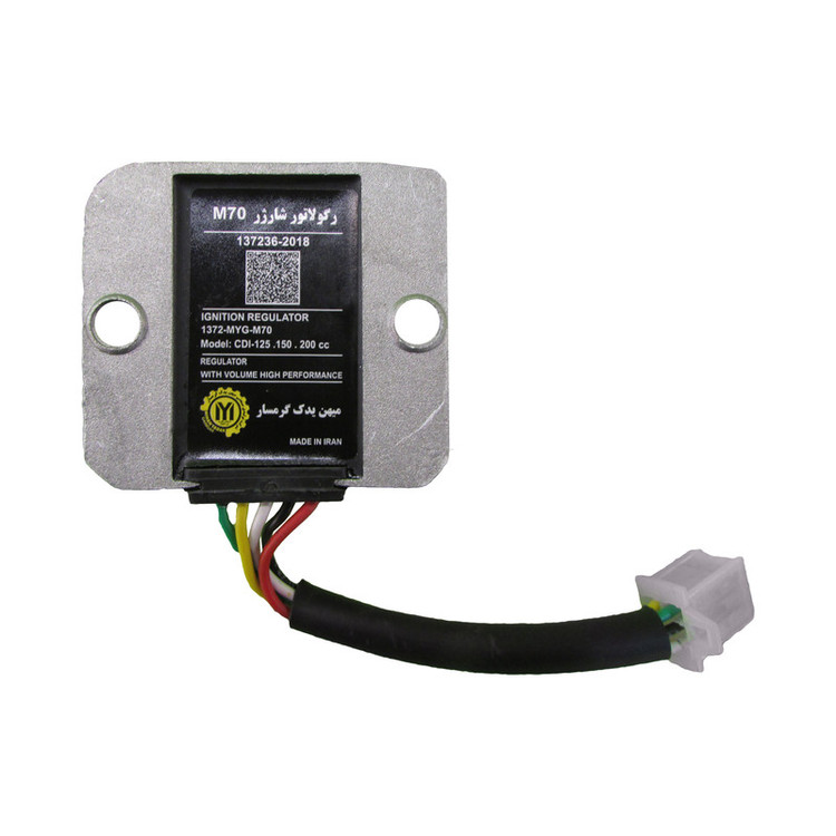 شارژر موتور سیکلت مهین یدک گرمسار مدل M70 کد D-E01C01E01A002 مناسب برای هوندا