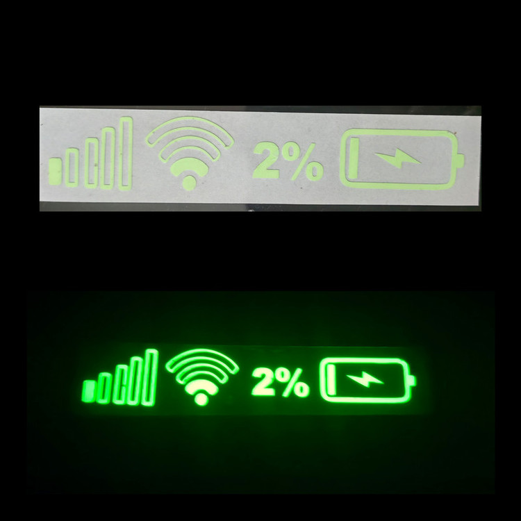برچسب بدنه خودرو مدل LOW battery