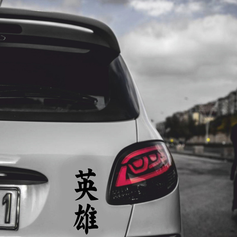 برچسب بدنه خودرو مدل ژاپنی کد sr07
