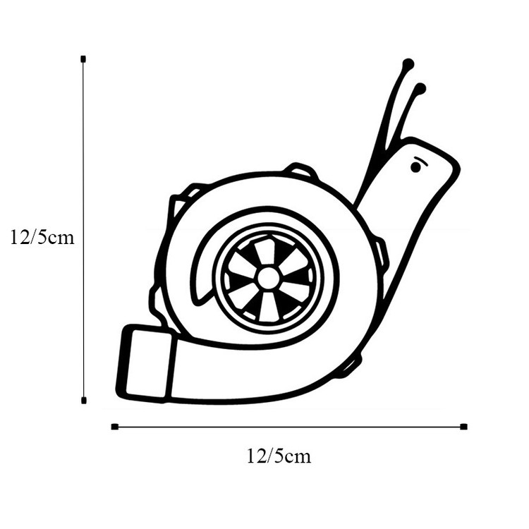 برچسب بدنه خودرو طرح حلزون کد b251