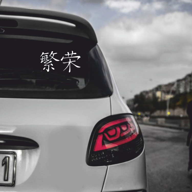 برچسب بدنه خودرو مدل ژاپنی کد sr04