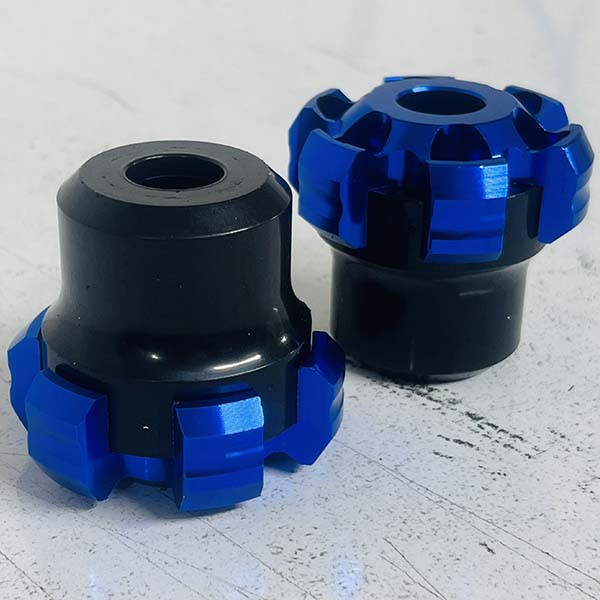 پروتکشن چرخ جلو موتور سیکلت وارون مدل ستاره ای کد B-9-BLU بسته 2 عددی