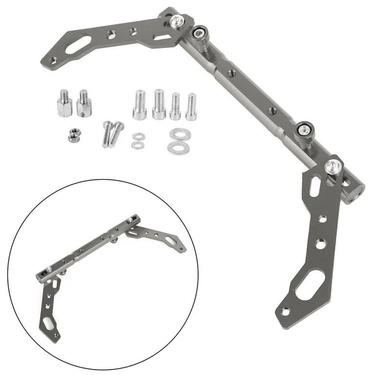 میل رنتال فرمان موتور سیکلت وارون مدل 3 تیکه طرح RD کد W-104