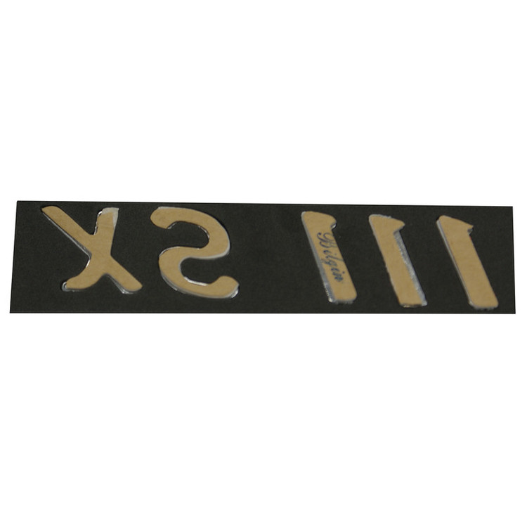 آرم عقب خودرو بیلگین طرح پراید 111 اس ایکس کد b111sx01