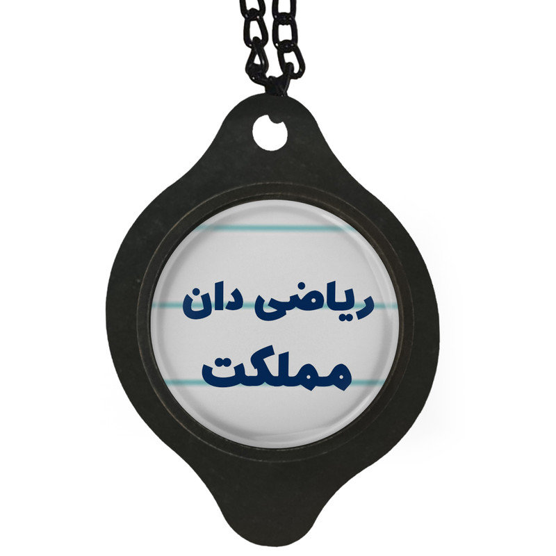 آویز تزئینی خودرو مدل ریاضی دان مملکت کد 351