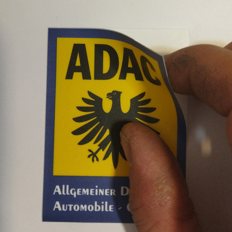 برچسب خودرو مدل لچکی اسپرت کد ADAC - 02 بسته دو عددی