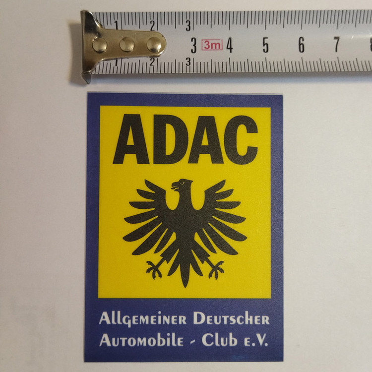 برچسب خودرو مدل لچکی اسپرت کد ADAC - 02 بسته دو عددی