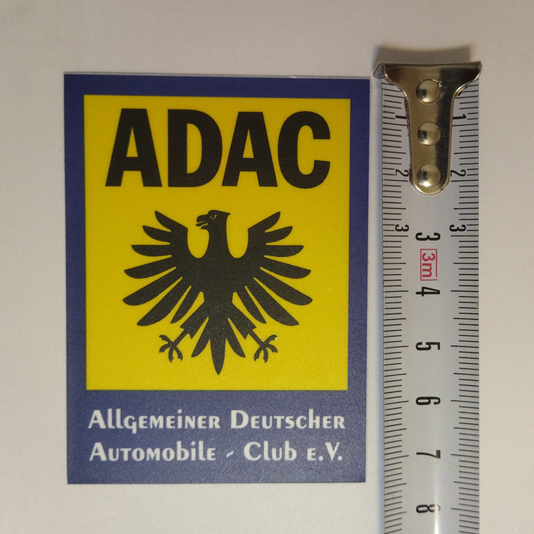 برچسب خودرو مدل لچکی اسپرت کد ADAC - 02 بسته دو عددی